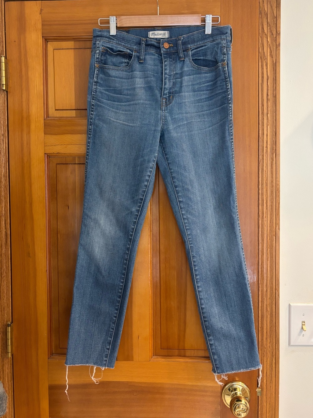 Madewell Jeans size 29 10” High Riser Skinny Skinny denim Jeans